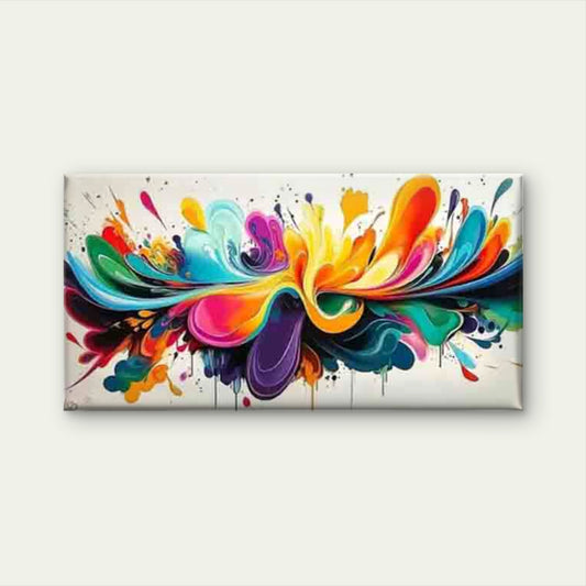Colorful Abstract Art Painting Wall Art Canvas Office Home Room Framed 120x60cm