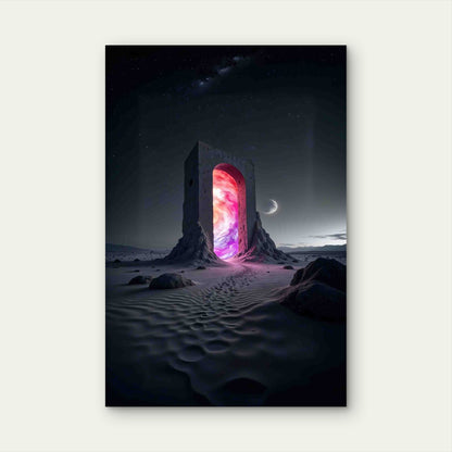 Surreal Dream Scenario 60x90cm Metal Print Ready to Hang - Bella Home Decor