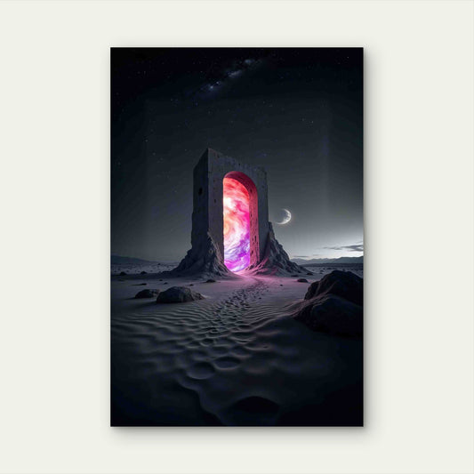 Surreal Dream Scenario 60x90cm Metal Print Ready to Hang