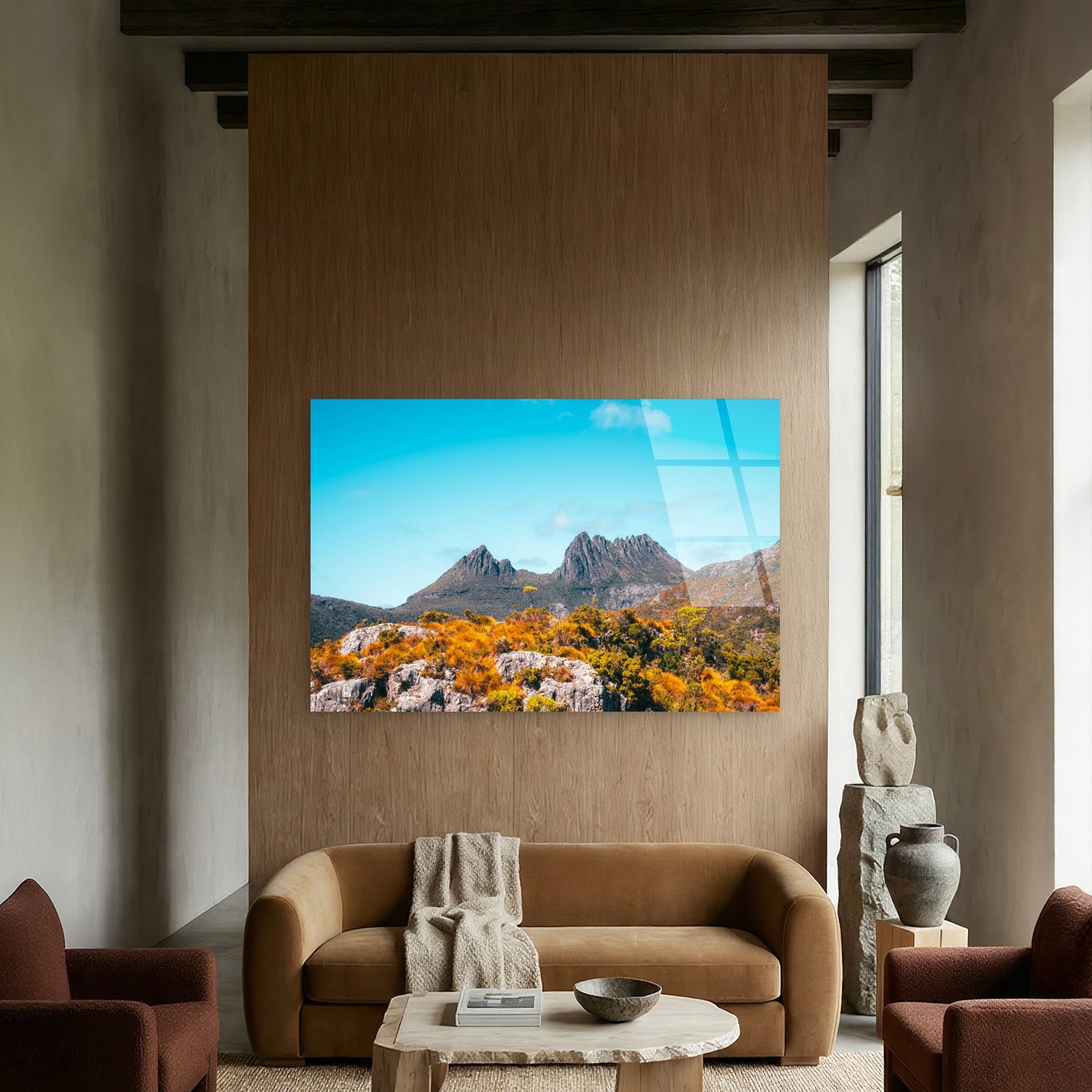 Cradle Mountain-Lake St Clair National Park, Tasmania, Australia Acrylic Glass Printing Wall Art Australian Made