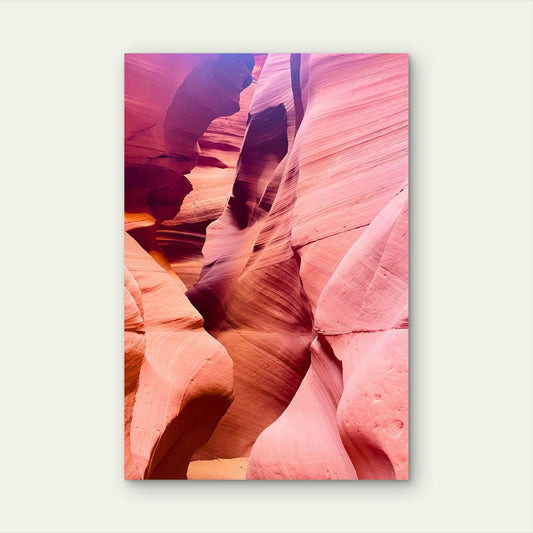 Antelope Canyon Arizona Desert Slot Rock 40x60cm Metal Print Ready to Hang