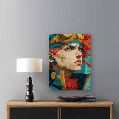 Featuring Anime And Fantasy Themes Metal Print Ready to Hang