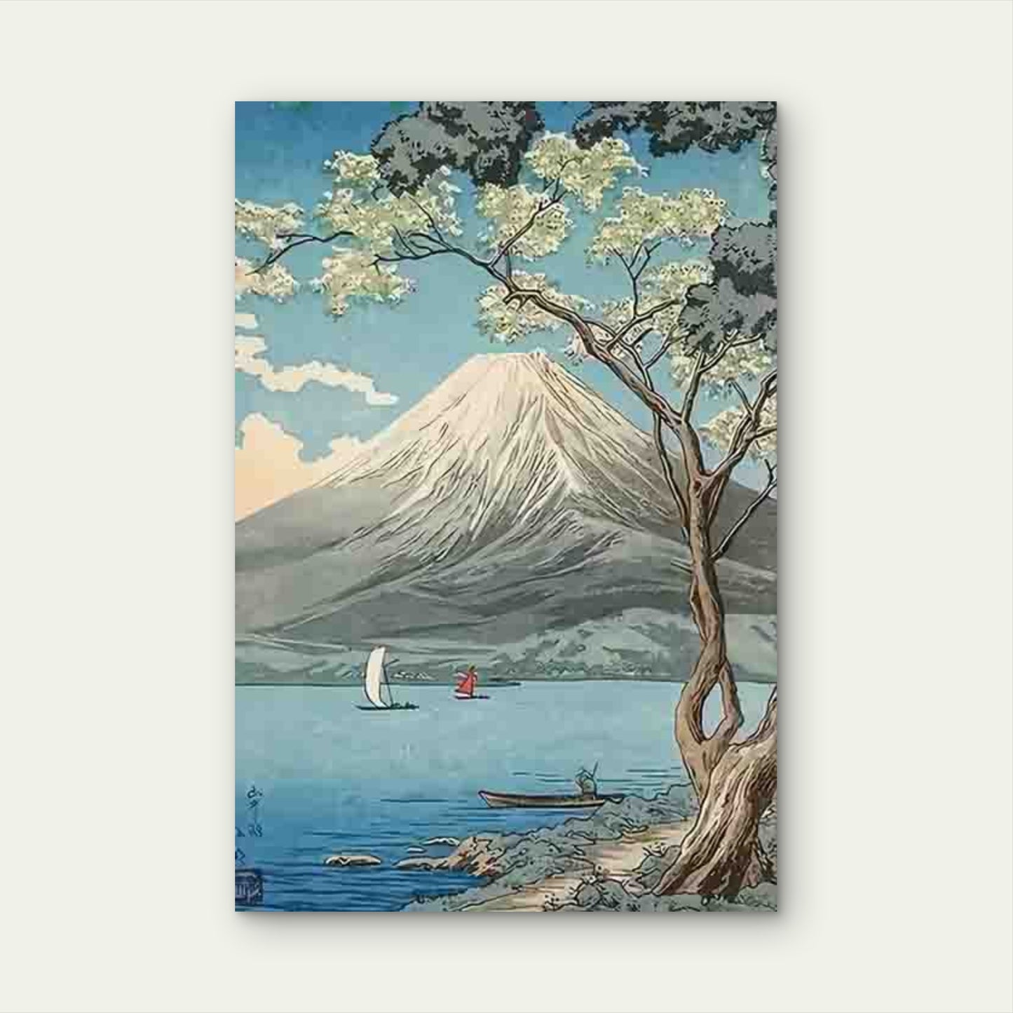 Mount Fuji Metal Print Ready to Hang