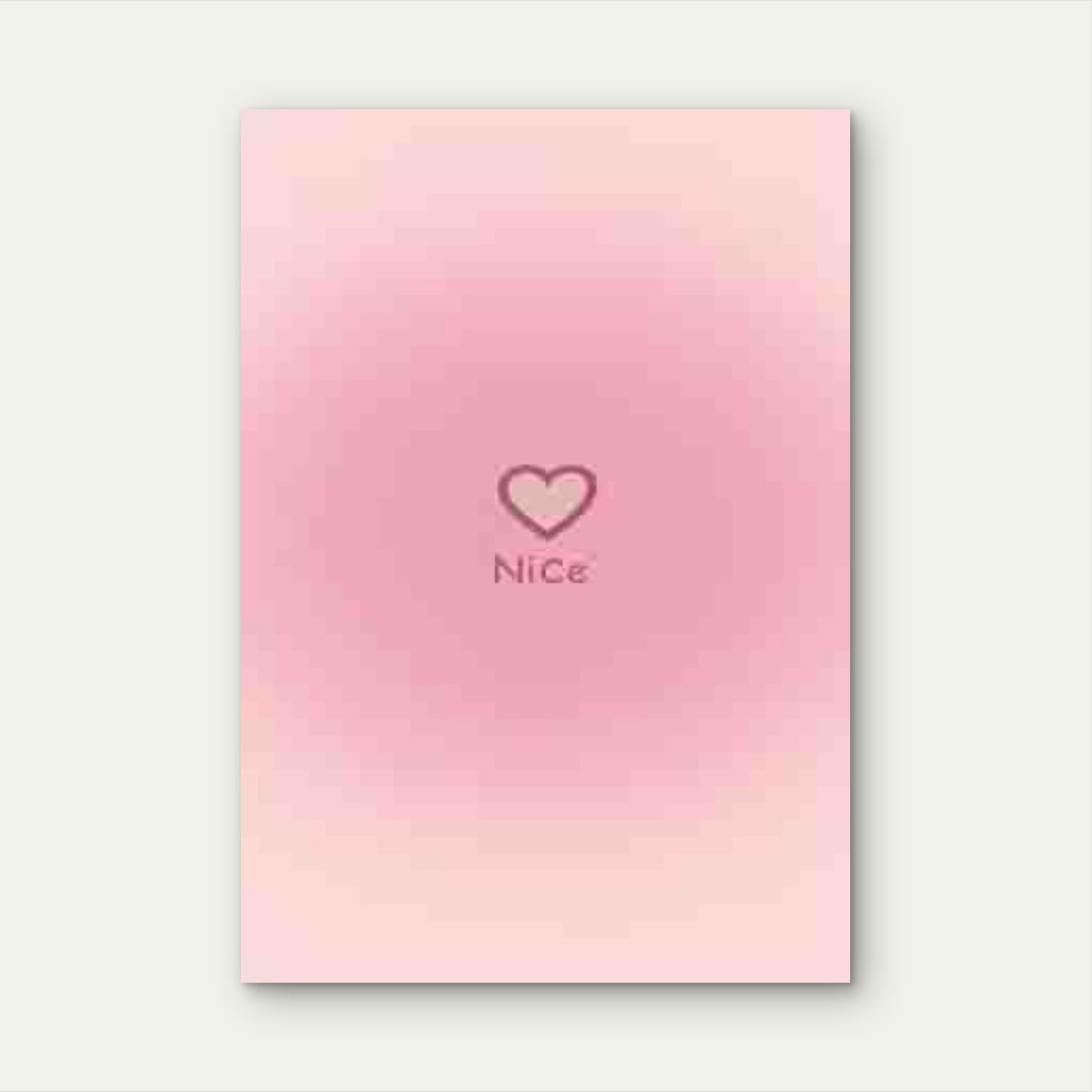 Nice Cursive Lettering Heart Accent Metal Print Ready to Hang - Bella Home Decor