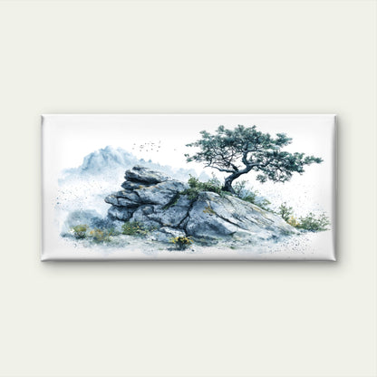 Nature's Resilience And Peace Wall Art Canvas Office Home Room Framed 120x60cm