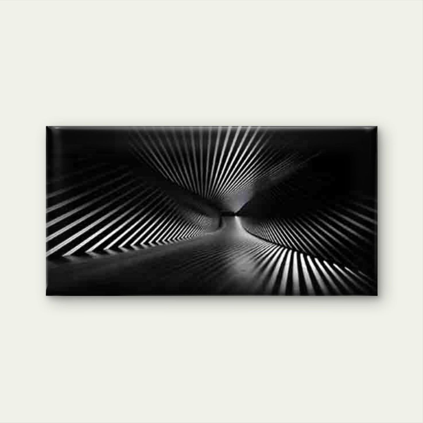 Futuristic Tunnel Pattern Wall Art Canvas Office Home Room Framed 120x60cm - Bella Home Decor