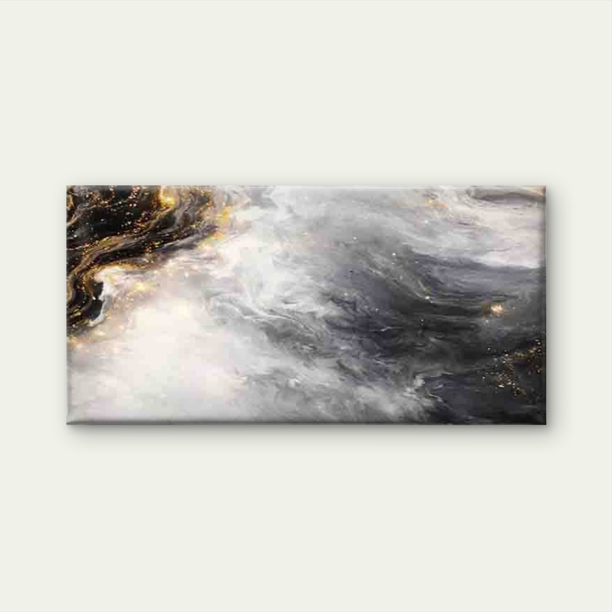 Elegant Marble Artwork Modern Wall Art Canvas Office Home Room Framed 120x60cm - Bella Home Decor