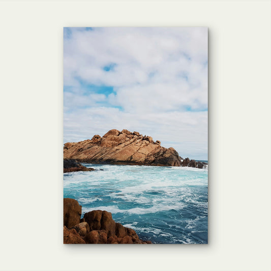 Canal Rocks Yallingup Ocean Coastline 40x60cm Metal Print Ready to Hang