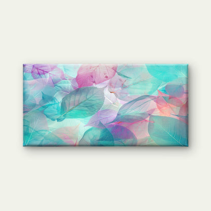 Luminous Petals Pastel Echoes Wall Art Canvas Office Home Room Framed 120x60cm - Bella Home Decor