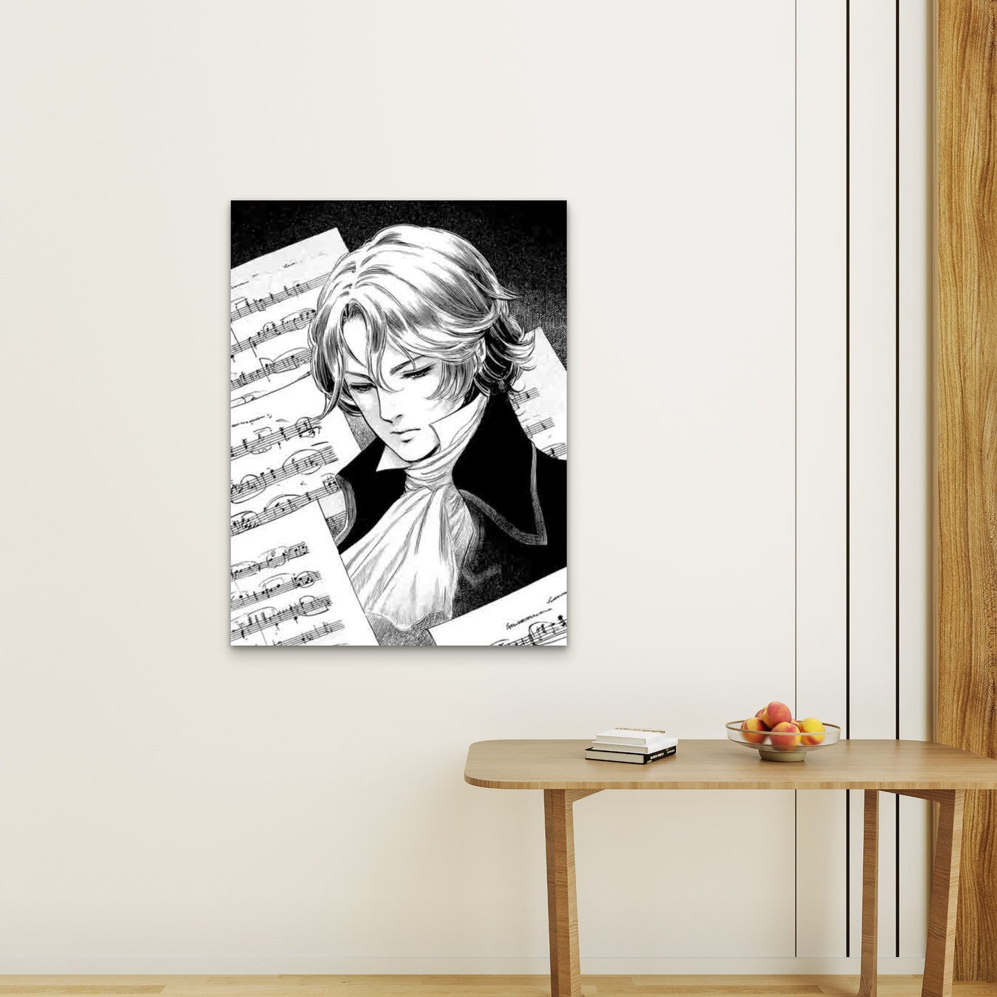 My Symphony Poem by William Ellery Channing 60x90cm Metal Print Ready to Hang
