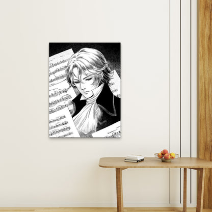 My Symphony Poem by William Ellery Channing 60x90cm Metal Print Ready to Hang