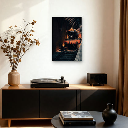 Hogwarts Express Steam Train 40x60cm Metal Print Ready to Hang