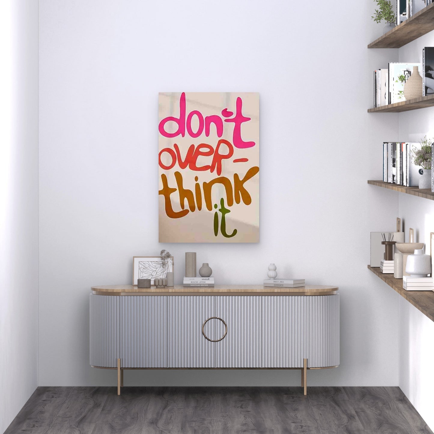 Motivational Quote Metal Print Ready to Hang