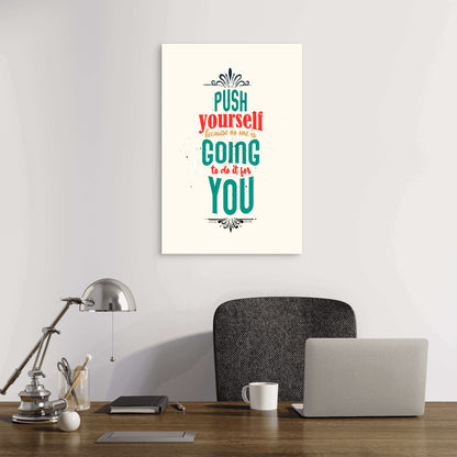 Success Goal Mindset Quote Room 5mm thick Plastic Poster Ready to Hang 90x60cm