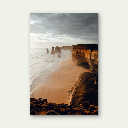 Twelve Apostles The Coast Of Victoria Australia 40x60cm Metal Print Ready to Hang