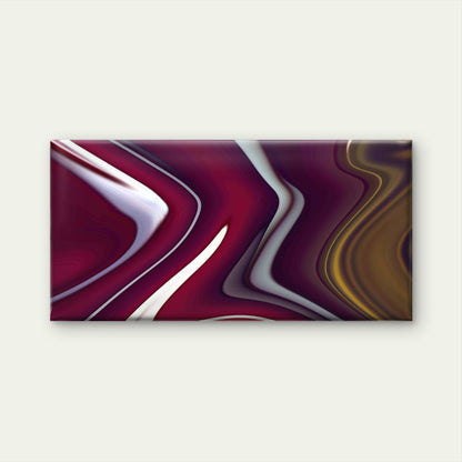 Red and Yellow Abstract Wall Art Canvas Office Home Room Framed 120x60cm
