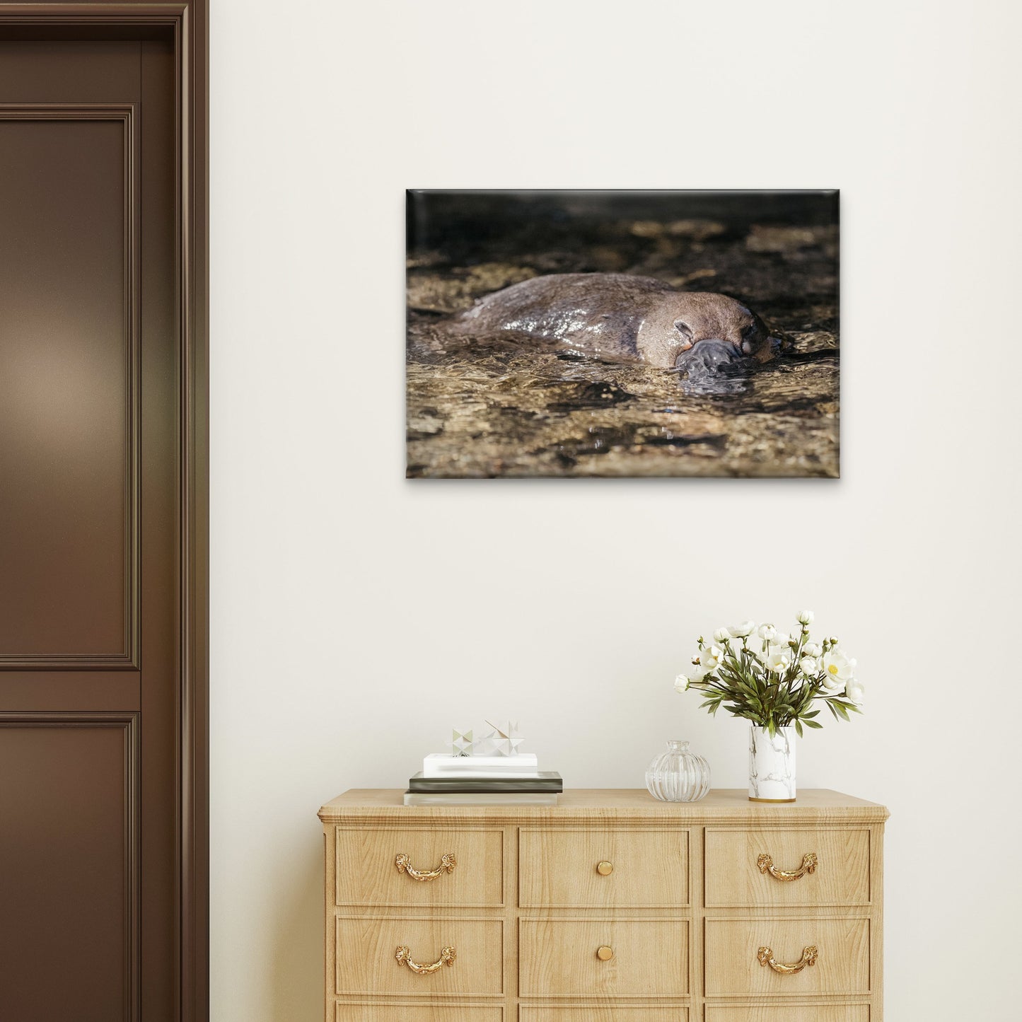 Platypus Tasmanian Creek Wall Art Decor 100% Australian Made