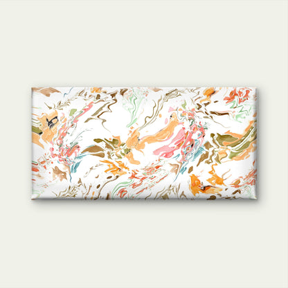 Abstract Pastel Marble Art Wall Art Canvas Office Home Room Framed 120x60cm