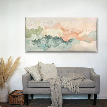 Abstract Multicolor Oil Paintin Wall Art Canvas Office Home Room Framed 120x60cm - Bella Home Decor