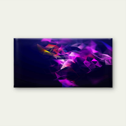 Vibrant And Futuristic Digital Wall Art Canvas Office Home Room Framed 120x60cm - Bella Home Decor
