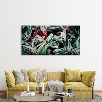Abstract Background Flowers Wall Art Canvas Office Home Room Framed 120x60cm - Bella Home Decor