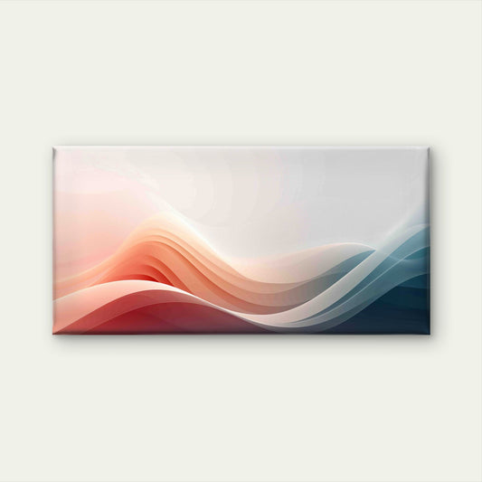 Abstract Color Transition Wall Art Canvas Office Home Room Framed 120x60cm