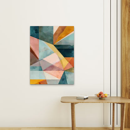 Abstract Modern Minimalist Art 60x90cm Metal Print Ready to Hang - Bella Home Decor