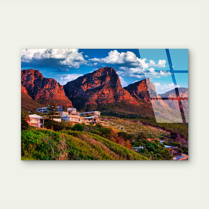 Twelve Apostles Table Mountain Range  Acrylic Glass Printing Wall Art Australian Made Quality