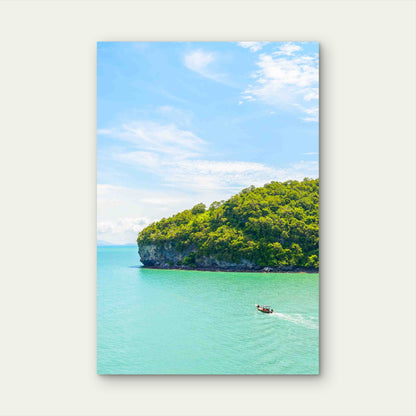 Beach Seascape Tropical Metal Print Ready to Hang