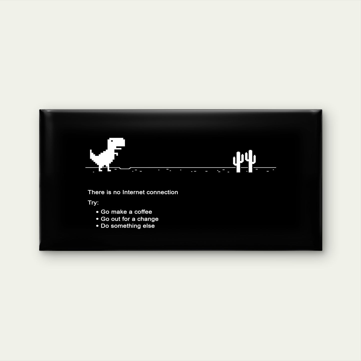 Retro Pixel Dinosaur Meme Wall Art Canvas Office Home Room Framed 120x60cm