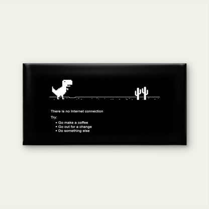 Retro Pixel Dinosaur Meme Wall Art Canvas Office Home Room Framed 120x60cm
