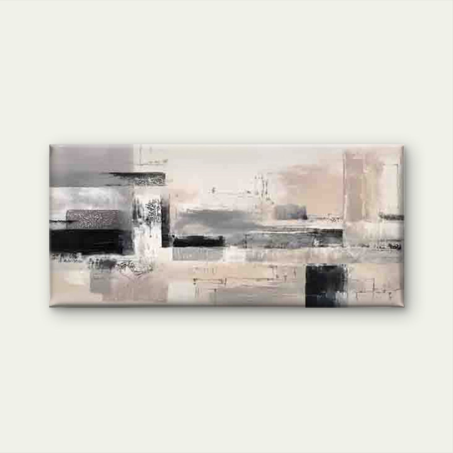 Abstract Geometric Line Art Wall Art Canvas Office Home Room Framed 120x60cm