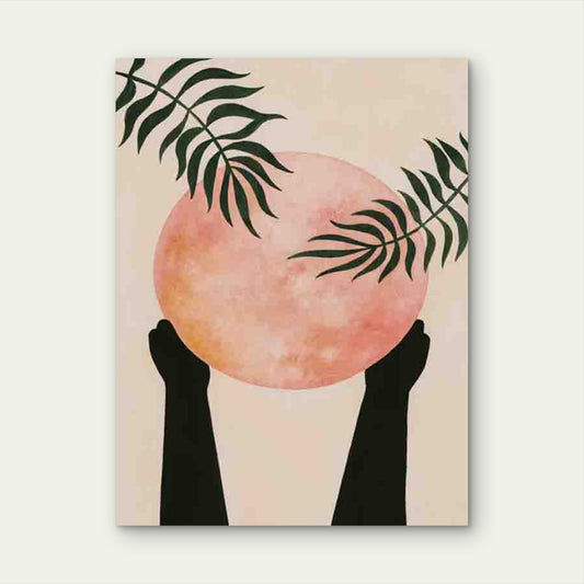 Artwork Featuring Hands 40x60cm Metal Print Ready to Hang