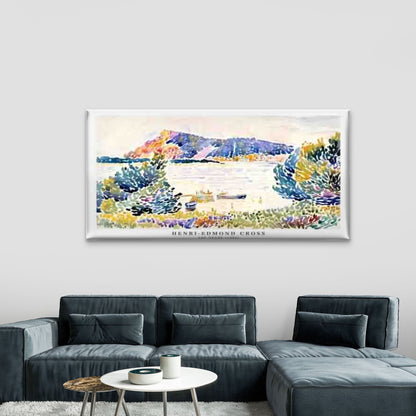 Abstract Landscape Design Wall Art Canvas Office Home Room Framed 120x60cm