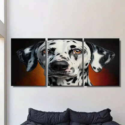 3pcs A Dalmatian Dog Metal Print Ready to Hang Art - Bella Home Decor