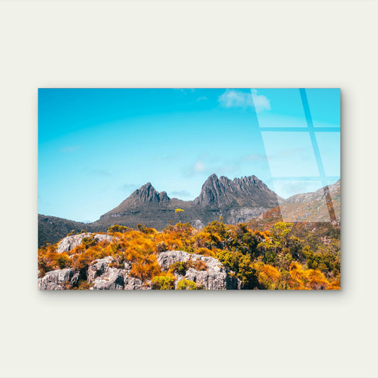 Cradle Mountain-Lake St Clair National Park, Tasmania, Australia Acrylic Glass Printing Wall Art Australian Made