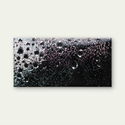 Macro Photography of Water Wall Art Canvas Office Home Room Framed 120x60cm