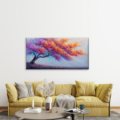 Colorful Autumn Breeze Wall Art Canvas Office Home Room Framed 120x60cm - Bella Home Decor