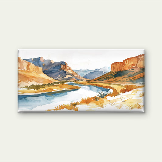 USA Grand Canyon Desert Wall Art Canvas Office Home Room Framed 120x60cm