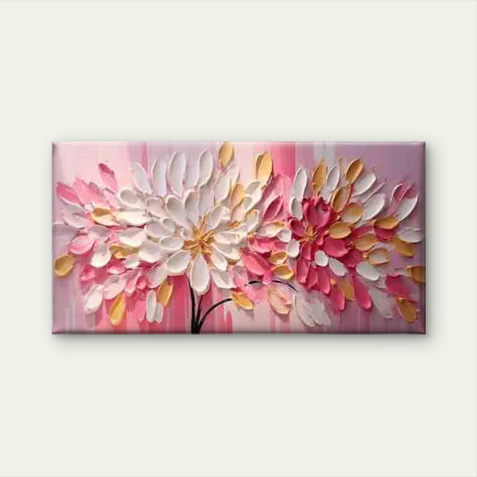 Minimalist Abstract Floral Wall Art Canvas Office Home Room Framed 120x60cm
