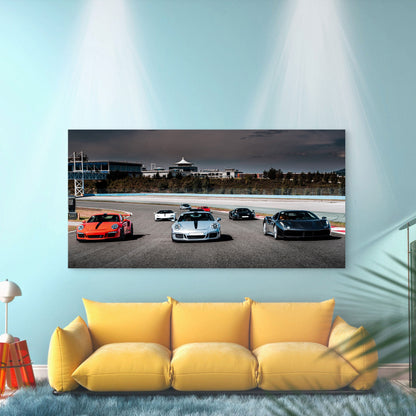 High performance sports cars Wall Art Canvas Office Home Room Framed 120x60cm
