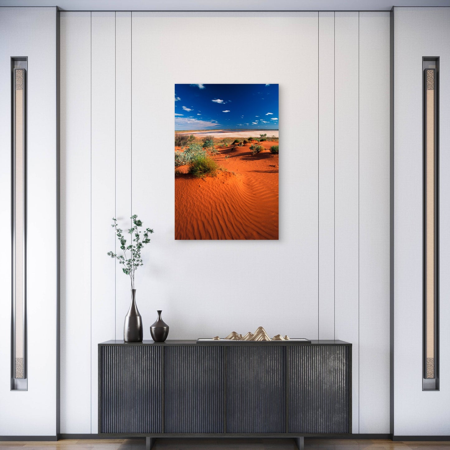 Simpson Desert Northern Territory Sand Dunes 40x60cm Metal Print Ready to Hang