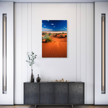 Simpson Desert Northern Territory Sand Dunes 40x60cm Metal Print Ready to Hang