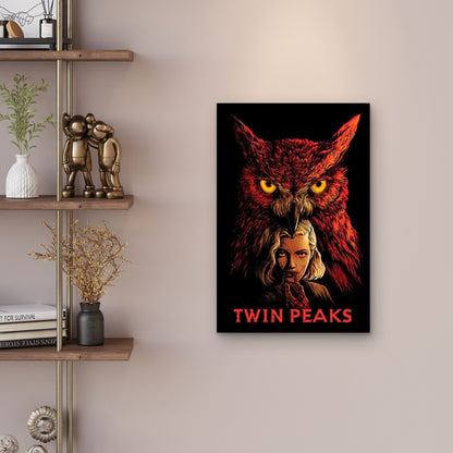 Twin Peaks 60x90cm Metal Print Ready to Hang
