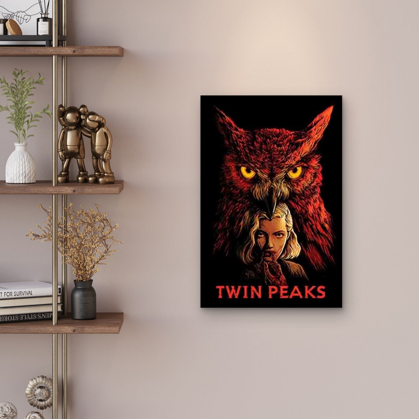 Twin Peaks Metal Print Ready to Hang