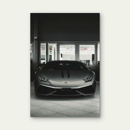 Lamborghini Huracán 40x60cm Metal Print Ready to Hang