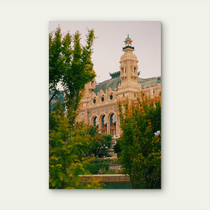 Salle Garnier Located In Monaco 40x60cm Metal Print Ready to Hang