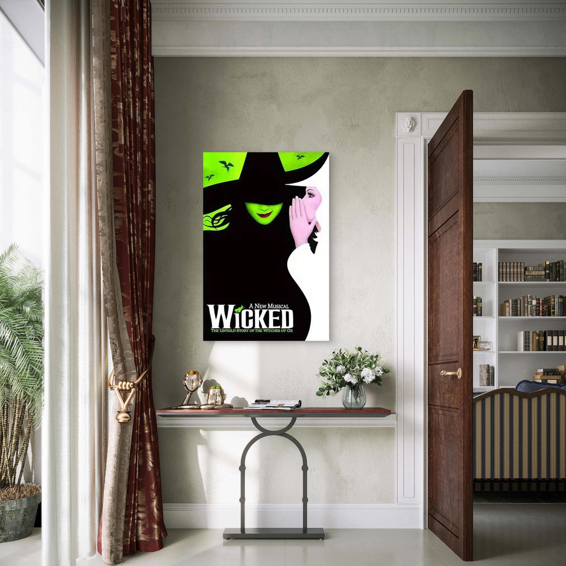 Featuring The Wicked Musical Metal Print Ready to Hang - Bella Home Decor