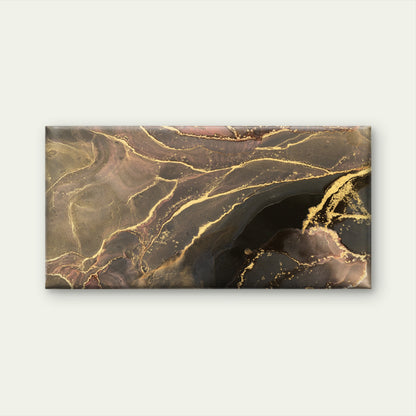 Abstract Luxury Black Gold Marble Wall Art Canvas Office Home Framed 120x60cm