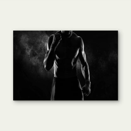 Motivational Gym MMA Boxer Bodybuilding 5mm thick Plastic Poster Ready to Hang 90x60cm